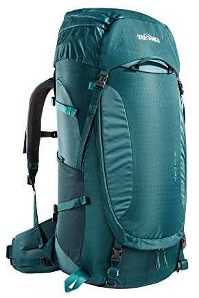 Tatonka Noras 65+10 - Trekkingrucksack mit Frontzugriff und verstellbarem Rückensystem - 65 Liter (+10 Liter) - teal green