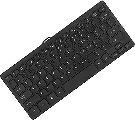 Topiky USB-Tastatur mit Kabel, Schlanke Multimedia-Tastatur in Voller Größe für PC-Laptop, USB-Schreibmaschine mit 3,6 Fuß Kabel, Plug and Play