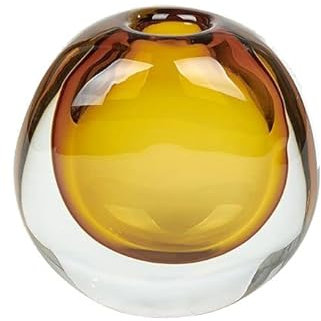 Lambert Cariani Glasvase Safran, H13 cm X 8,5 cm X 14 cm