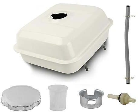 Wai Danie 17510-ZE1-030ZA Serbatoio del carburante Compatibile con Honda GX140 GX160 GX200 5,5 HP 6,5 HP Motore Pompa Acqua Idropulitrice con Petcock Tappo Gas Filtro