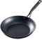 Navaris Sartén Antiadherente 28 cm - Plancha Universal Premium de Acero al Carbono - Apta para Todo Tipo de cocinas vitrocerámica inducción Horno