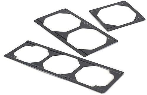 MMLFX 1 pc Châssis Ventilateur De Refroidissement Conversion Adaptateur Support Support for Boîtier D'ordinateur Dissipateur Thermique Gadget Accesso 120 à 140 240 à 280 360 à 420