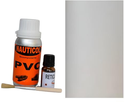 Kit Pegamento PVC Nauticol y Parche (Gris Claro)