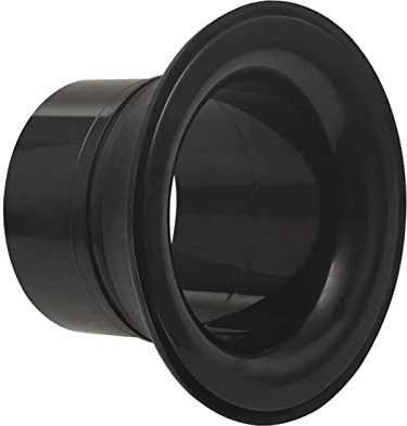 Karlak Bass Drum Enhancer Einstellbarer ABS Gummi Bass Drum Kick Enhancer mit Schutzaufkleber Bass Drum Head Port Hole Protector