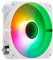 Abysm Gaming Arclight 2.0 ARGB Kit 3 en 1 White – Pack de 3 Ventiladores 120mm con Iluminación ARGB, Conexión en Serie (Clic&Go), PWM, 1500 RPM – Blanco