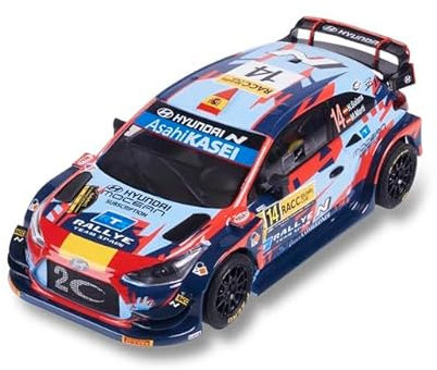 Scalextric - Rennauto Advance - Slotcar, Maßstab 1:32 (Hyundai i-20 WRC - Solans)