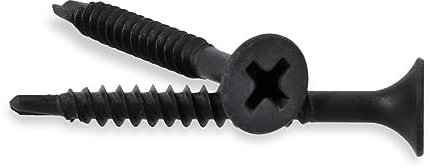 Alfa Phosphatierte Schnellbauschraube Bohrspitze 3,5 mm mit Trompetenkopf (3,5 mm x 25 mm, 4000 Stück)