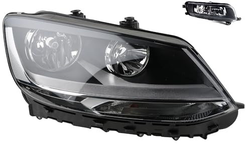 Johns, Scheinwerfer Halogen passend für VW Sharan 7N 06/2010-06/2015 H7 H7 Re. + Nebel.