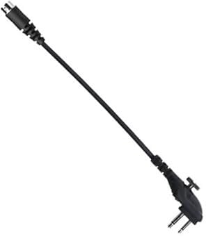 Universal earpiece - One Earpiece for any Radio Compatible with Motorola ICOM, Kenwood, Mitex, Hytera (Hytera 2 pin Univrsal Adapter (Hirose 6-Pin))