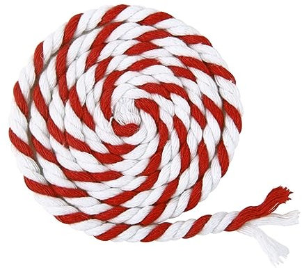 NUOBESTY Cotton Cord Ornimates Colored Rope Packages Decoración Jewlery Making Parent for Three Shares The Present para Colored Cord Cotton Rope Cotton Thread Twisted Rope