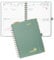 POPRUN Kalender 2025 Buchkalender Ringbuch mit Hardcover, ca. A5 (21,5 x 16 cm), 12-Monate-Terminplaner (Jan.2025-Dez.2025), Wochenplaner 2025 mit 100 GSM Elfenbeinpapier - Mitternachtsgrün