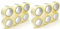 Pantera Pack 36 Rollen Packband Transparent Rollen 48mm x 66m | Verpackungsbänder für Pakete, Kisten, Versand | Klebeband für Pakete & Paketklebeband Braun Geräuscharmes Paketklebeband Umzugsbedarf