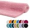 liebling Badteppich, 100% Polyester - Mikrofaser, Serie Chile, 50 x 70 cm, 30 Grad waschbar, Fußbodenheizung geeignet, Farbe: Altrosa