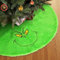 Gonna per Albero di Natale in Finta Pelliccia Verde - Soffice Mostro, Decorazione per Casa (90 cm)