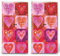 20 einzelne Taschentücher Hochzeit Filigrane Herzen. 2 Packungen mit 10 einzelnen Papiertaschentücher bedruckt als Geschenk.