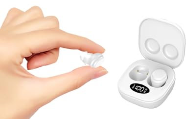 Mini auricolari senza fili Bluetooth per orecchie molto piccole, invisibili per bambini, auricolari senza fili, cuffie per bambini