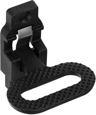 VGOL 1 Pc Marchepied Latéral Pliable Robuste en Acier Galvanisé 10 Cm X 5,3 Cm Peint en Noir Antidérapant pour Bus Camion Remorque Camping-Car Sécurité Renforcée Plate-Forme Robuste