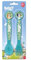 Set Posate per Bambini in Plastica Alimentare senza BPA - Forchetta e Cucchiaio Made in Spain (per BLUEY)