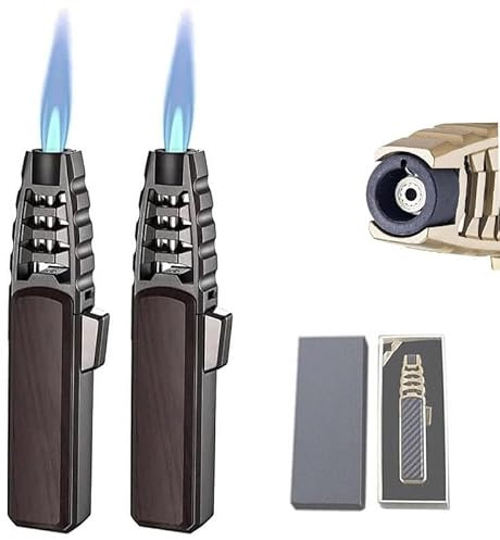 Fire Blaze Lighter,Fireblaze Electric Lighter,Brightfire Lighter,Refillable Butane Gas Lighters,Brightfire Rechargeable Torch Lighter(C)