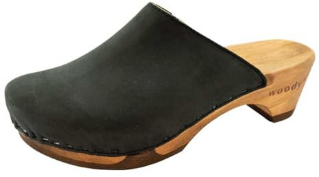 woody Damen Katharina Clog, Nero, 39 EU