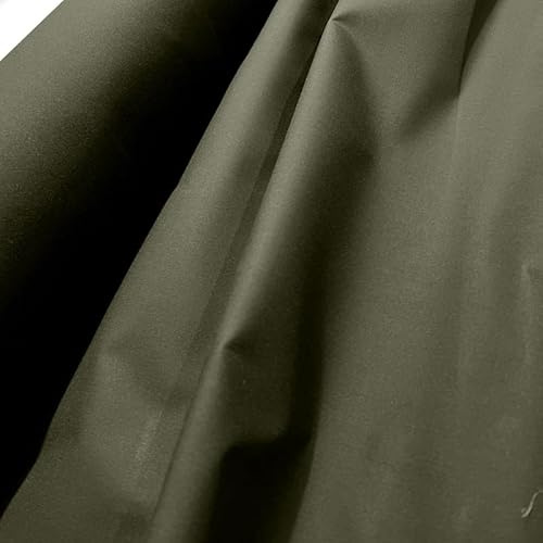 EU Fabrics Gewachster Baumwollstoff, wasserdichtes Polsterwachsmaterial zum Nähen, geeignet für Zelt und Außenbereich, traditionelles Wachs-Finish, Meterware, 1 Meter x 150 cm
