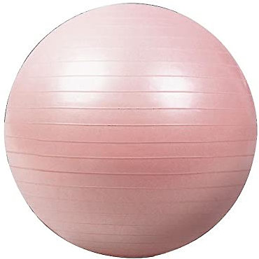 Gymnastikball – Balance-Yoga-Ball für Training, Stabilität, Geburtsball für Schwangerschaft, Rosa (55 cm)