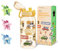 UZSPACE Gourde de sport anti-fuite pour enfants - 600 ml - Tritan sans BPA - Avec utilisation d'une seule main - Pour l'école, l'extérieur, la maternelle, la voiture jaune