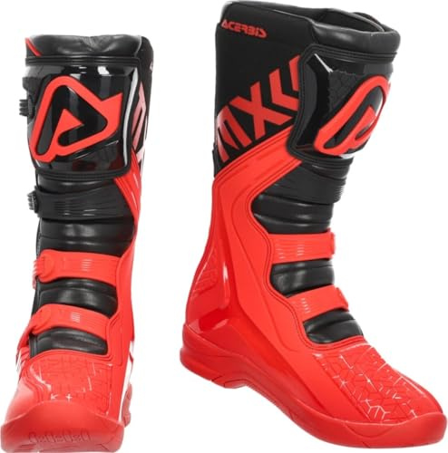 Acerbis X-Team 2025 Stivali da motocross, rosso/nero, 45