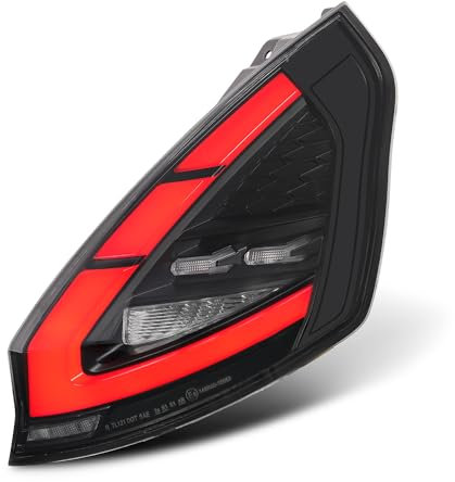 CKCD LED Rückleuchte kompatibel mit Ford Fiesta hatchback MK7 MK7.5 B299 2009-2017, mit Animation, Paar (links und rechts)