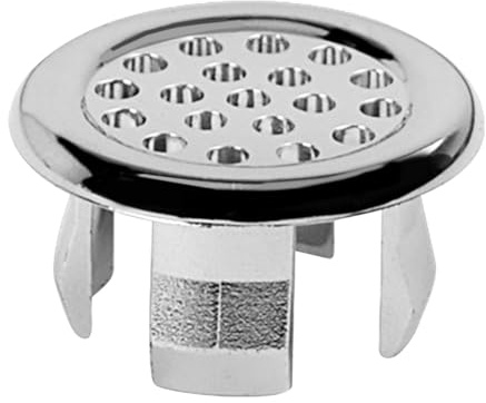 Überlauf-Verkleidungsring für Waschbecken, dekorative Waschbeckenflanschverkleidung, 22-24 mm, Überlaufschutz, polierter Kantenring, Anti-Abdeckkappen-Komponente, kompaktes