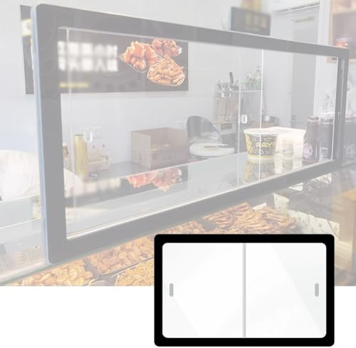 Servicefenster aus Acryl mit Schieber-Design für vielseitige Außen- und Inneninstallationen