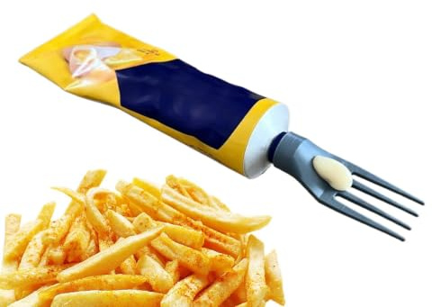 Hähnchen-Pommes-Gabel Präzises Und Praktisches Werkzeug Zum Dippen