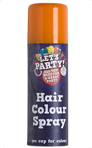 Smiffys Laque coloration des cheveux, orange, 125 ml