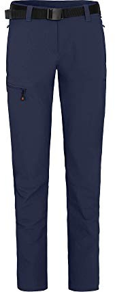 Bergson MENA (Slim) | Damen Wanderhose, vielseitig, pflegeleicht, Peacoat Blue [368], 50 - Damen
