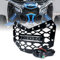 Xprite Schwarzes Stahlgitter mit 20,3 cm LED-Lichtleiste für Can-Am Maverick X3