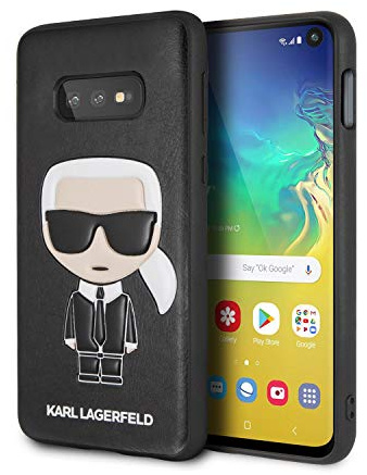 KARL LAGERFELD CG Mobile Schutzhülle für Samsung S10 Lite Iconic Full Body Schwarz