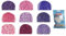 Happy Price Toys Midi Bügelperlen Konvulut HPT-20-9: 9000 Stück in Lila, Pink, Flieder, Pflaume, Rose (Pastell und Transparent)