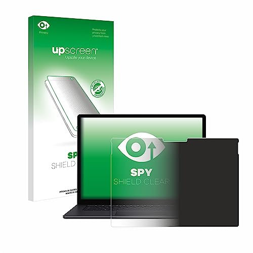 upscreen Privacy Screen Protector compatible with Microsoft Surface Book 3 15 - Anti-Spy Screen Protection