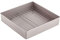 CHEFMADE Roasting Pan with Rack, 11-Inch Non-Stick Square Deep Dish Cake Pan with Wire Rack for Oven Baking, BBQ, Jelly Roll and Roasting (Champagne Gold)
