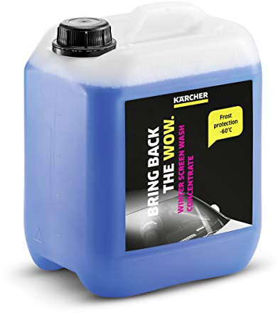 Kärcher Winterscheibenreiniger Konzentraft -60° RM 670, Reinigungs- und Frostschutzmittel für Scheiben- und Scheinwerferreinigungsanlagen, 5l Konzentraft ergeben verdünnt 15l Scheibenwaschflüssigkeit
