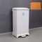 Office Needs Direct Medical All Plastic Sackholder Healthcare Clinical Waste Bin 80 Litres Foot Pedal Orange Top