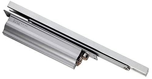 Loops Concealed Slim Door Closer with Slide Arm - Variable Power - Size 2-4 - Silver | Automtaic Door Controls - Commercial Door Closer -Fire Door Secure Closer