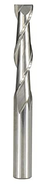 Trapano Bit Fresa piatta a 2 flauti Fresa a spirale Fresa CNC Fresa per incisione su legno Fresa in metallo duro-6x32x60
