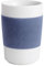KAHLA touch! Maxi-Becher 0,35 l stormy blue | Kaffeebecher mit Samt Banderole