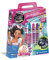 Clementoni 18689 Crazy Chic – Fluoreszierende Nägel, Kreativspielzeug für eindrucksvolle Nailart, mit leuchtenden Nagellacken, farbenfrohes Maniküre-Set für Kinder ab 6 Jahren