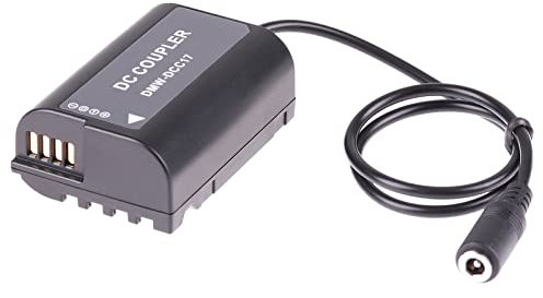 FOTGA Dummy Battery DMW-DCC17 for Panasonic Lumix DC-S5, DC-S5K, GH5M2, GH6 Camera
