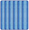 LTWHOME 61 cm (24'') Microfiber Commercial Mop Refill Pads for Wet or Dry Floor Cleaning (Pack of 6)
