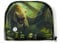 ergobag LED Zippies Schulranzen Zubehör Fronttasche Motiv Welten Grundschule Dinosaurier - Grün