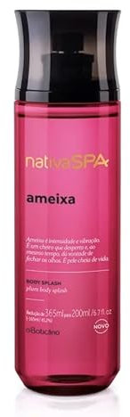 O Boticário Nativa SPA Ciruela, Bruma Corporal Body Spray Vaporizador Perfumado de Fragrancia para Cuerpo 200 ml