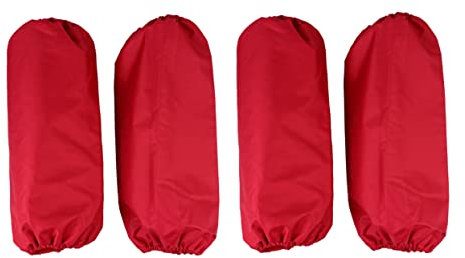 OSALADI 2 pares de cubiertas de cocina protectores de brazo para limpiar pescado accesorios de pesca arrocera acero inoxidable olla interior manguitos para agricultores PVC brazo protector tubo